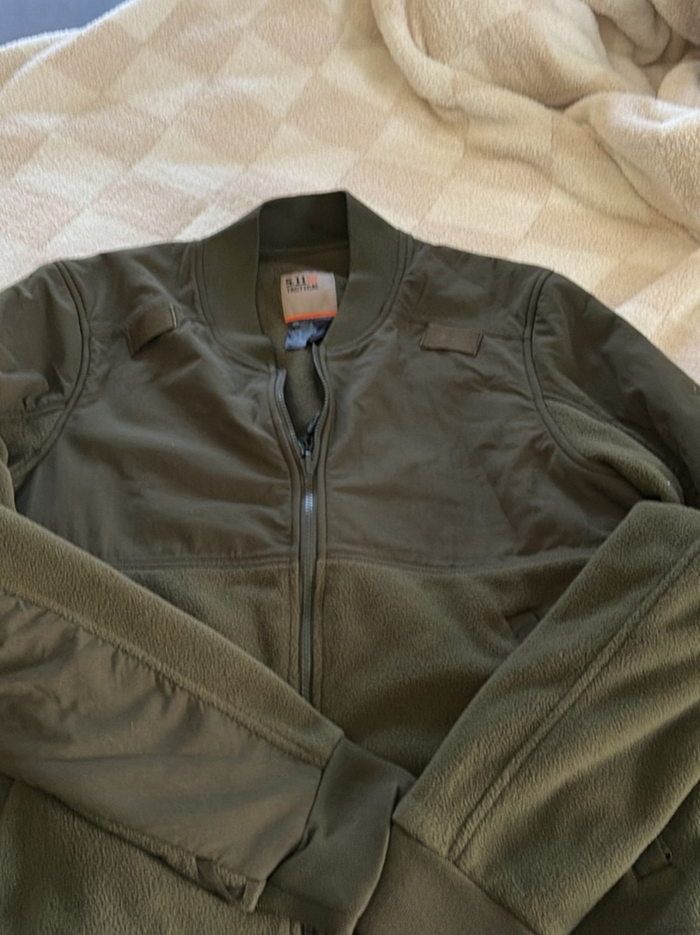5.11 Tactical Olive Green Fleece Field Jacket